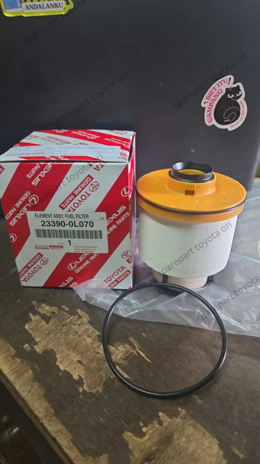 Filter Solar Innova Reborn Fortuner VRZ Hilux Revo 2GD